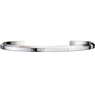 DW00400002 CUFF BIG 65MM MEN WOMEN UNISEXHANDCUFFJEWELLERY(SILVER) กำไล ข้อมือแดเนียล แบรนด์เนมแท้ U-J02