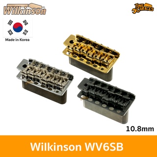 Wilkinson Tremolo 6-Hole ชุดคันโยก 6 รู Steel Block (10.8mm) เกาหลีแท้ (WV6SB)