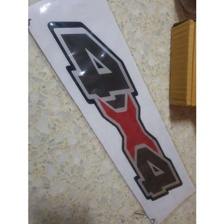 sticker 4x4 ใส่ Ford Ranger ตัว 2018 + แรนเจอร์ v.3