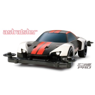 Mini 4 WD รถรางมอเตอร์ Tamiya 18634 ASTRALSTER MINI 4WD PRO SERIES 1/32