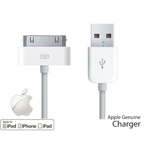 สายชาร์จแท้ IPAD ,IPHONE 4,4S ชาร์จเเละโอนข้อมูลผ่าน ITUNES ของแท้ แท้ดีที่สุด รับประกันแท้100% พร้อ