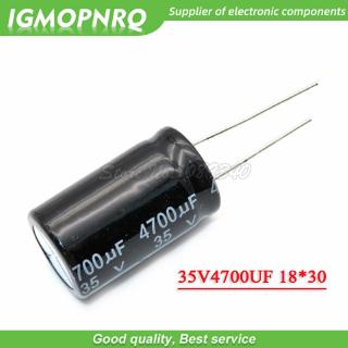 5PCS 35V4700UF 18*30mm 4700UF 35V 18*30 Aluminum electrolytic capacitor