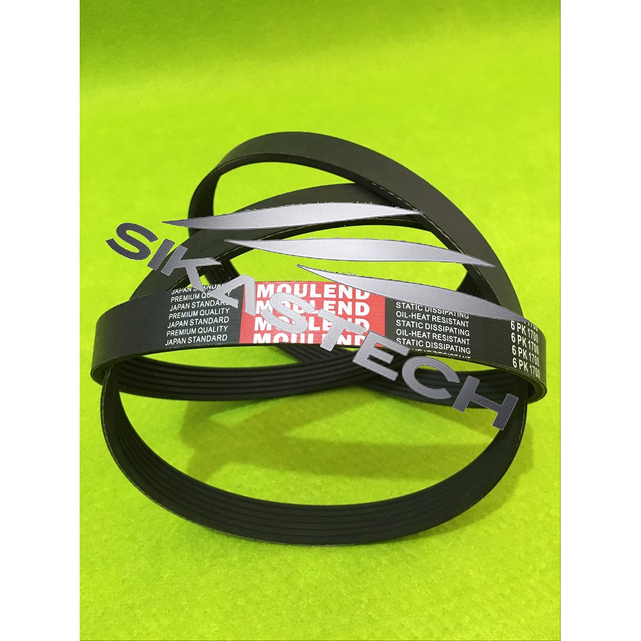 V-BELT / เข็มขัดพัดลม TOYOTA 1ZZ-FE 1800 WISH ZNE10R 1.8 MOULEND