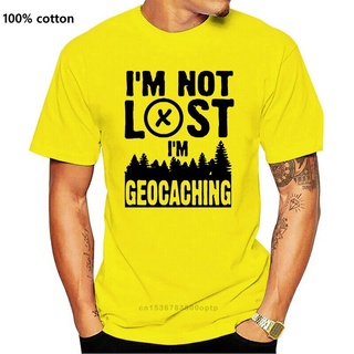 ขายดี เสื้อยืดลําลอง แขนสั้น คอกลม ลาย Im Not Lost Im Geocaching สีดํา เทา ขาว XS-3 GPgnmb32OKepcj67สามารถปรับแต่งได้