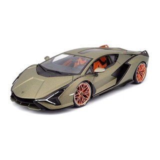 Lamborghini Sian 1/18 สีเขียวขี้ม้าทอง