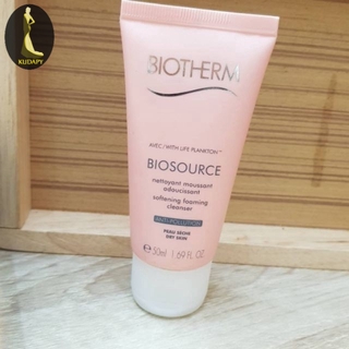 #BIOTHERM คลีนเซอร์ Biosource Foaming Cream Dry Skin #
โฟมล้างหน้าสูตรอ่อนโยนสำหรับผิวแห้ง จากแบรนด์ Biotherm