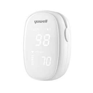 Yuwell Fingertip Pulse Oximeter เครื่องวัดออกซิเจนปลายนิ้ว รุ่น YX102 19543 / YX110 21714 / YX306