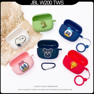 เคสหูฟังบลูทูธไร้สาย กันกระแทก ลายการ์ตูน สําหรับ jbl Wave 200 TWS jbl w200