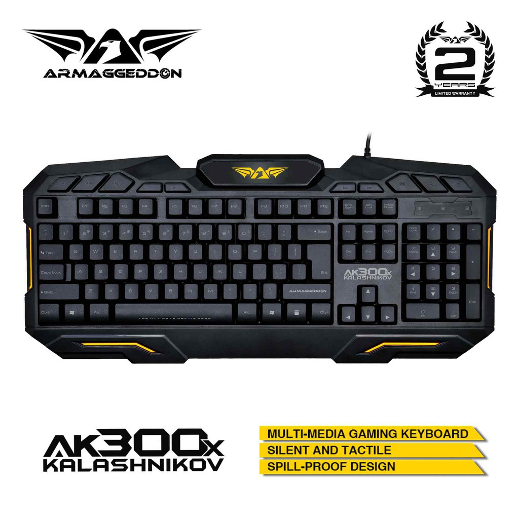 คีย์บอร์ดเกม Armaggeddon Ak300X
