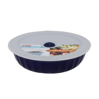 ถ้วยถนอมอาหาร T/STONE R/SEAL PIE DISH NAVY