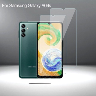 กระจกนิรภัยกันรอยหน้าจอ HD คริสตัล สําหรับ Samsung A04s Galaxy A73 A53 A33 A23 A13 A72 A52S A52 A42 A32 A22 A12 A02 5G 4G 2 ชิ้น