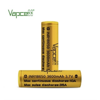 Vapcell INR18650 3600mAh 3.7V 10A/35A ของแท้