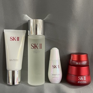 Skii/sk-ii/sk2 ชุดกล่องทรีตเมนต์บํารุงผิวหน้า สี่ชิ้น