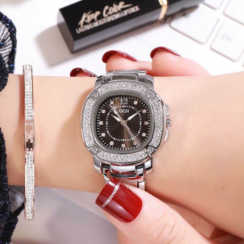 GEDI 3200 ของแท้ 100% นาฬิกาแฟชั่น นาฬิกาข้อมือผู้หญิง