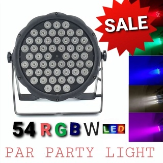 🔥 ไฟพาร์ LED 54X60W LED RGBW ไฟพาร์ ไฟดิสโก้ ไฟเวที ไฟกระพริบตามจังหวะเพลง LED พรี่เมี่ยม