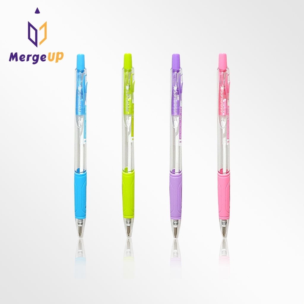 ปากกาลูกลื่น Maples MP919 หมึกน้ำเงิน 0.5มม  1 แท่ง
