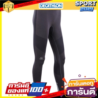 กางเกงผู้หญิงทรงรัดรูปสำหรับใส่วิ่งรุ่น KIPRUN CARE (สีเทาเข้ม) Womens slim fit running pants KIPRUN CARE (dark gray)