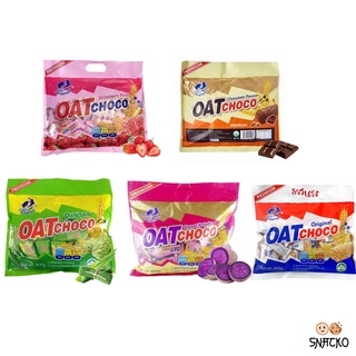 OAT CHOCO ขนมข้าวโอ๊ตอัดแท่ง 400 กรัม [กรอกโค้ด NBCGECS ลด 40.-]