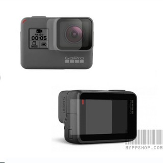 โล๊ะ! ฟิล์มกันรอย Lens + LCD Screen Protector สำหรับ Gopro Hero 5