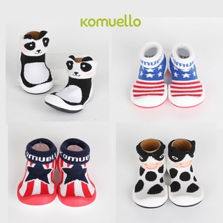 🔥SALE Komuello รองเท้าถุงเท้า Size10.5 (สำหรับ0-7 เดือน) รองเท้าเด็กอ่อน