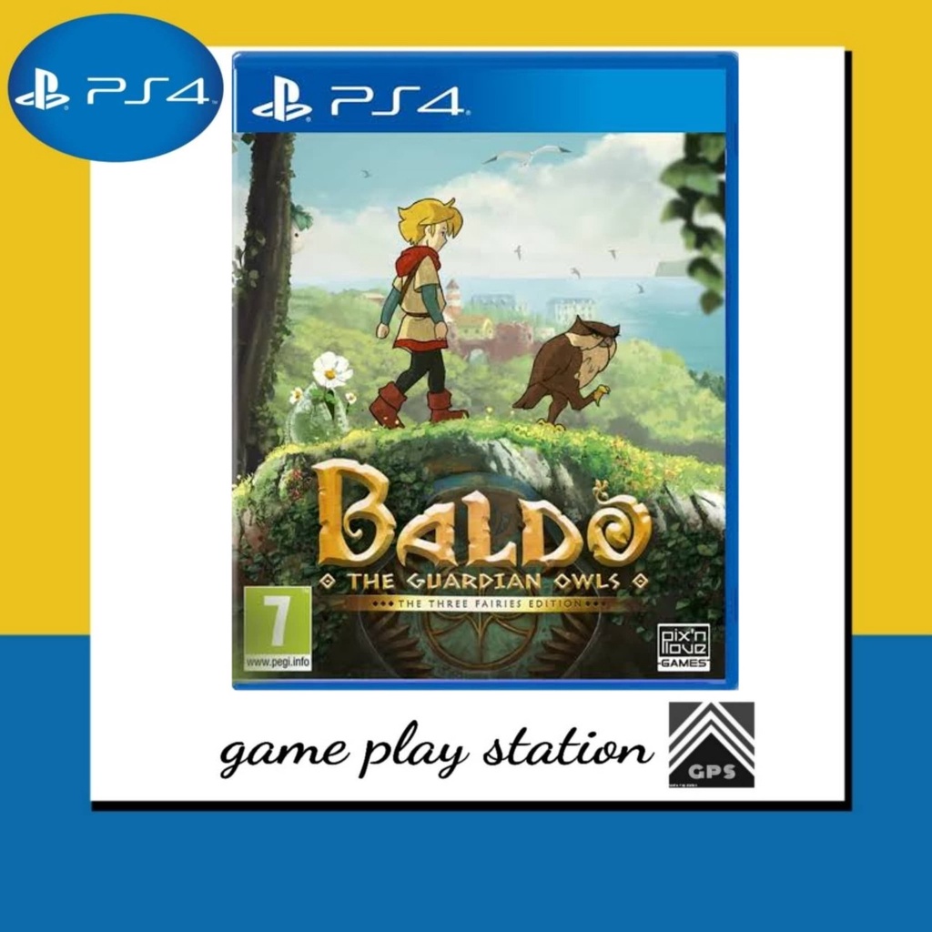 ps4 baldo the guardian owls the three fairies edition ( english zone 2 )