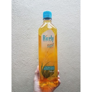 Ricely ไรซ์ลี่ น้ำมันรำข้าวไรซ์ลี่ โอรีซานอล 13,000 ppm. 750 ml.