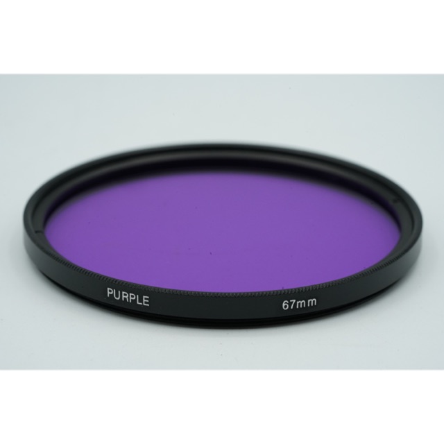 UNGU Purple FLD Filter 67mm Color Lens Filter 67 mm Camera Filter - ฟิลเตอร์สีม่วง