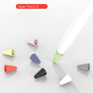 พร้อมส่งจากไทย【8 ชิ้น】 เคสหัวปากกาสำหรับ Apple pencil case ใช้ได้ทั้ง gen1 &amp; 2 ป้องกันการสึกหรอเพิ่มแรงเสียดทานกันกระแทก