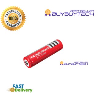 buybuytech ถ่านชาร์จ 18650 UltraFire 3.7V 6800mAh