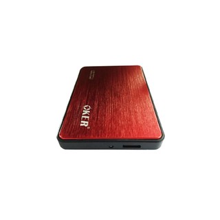 OKER กล่องใส่ฮาร์ดดิส รุ่น ST-2589 OKER 2.5 inch USB 3.0 HDD External Enclosure -RED