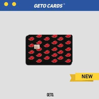 สติกเกอร์โลโก้โฮโลแกรม Akatsuki Atm Card แบบพิเศษ | Getocard GETO CARDS