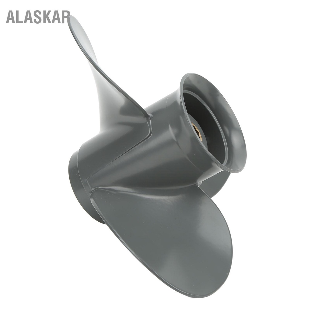 Aluminum Alloy Boat Propeller 7 1/4 X 6-BS - 3-Blade Outboard Motor Prop For Mariner, Replacement 6L5-45943-00-EL