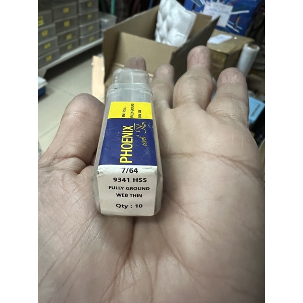 ดอกสว่านเจาะเหล็กสีขาว Phoenix ขนาด 17/64”,9/32”ราคาต่อดอก