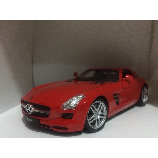 รถโมเดลเหล็ก Mercedes-Benz SLS AMG งาน MZ