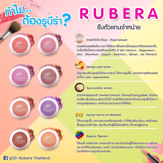 Rubera Blushon  made in USA