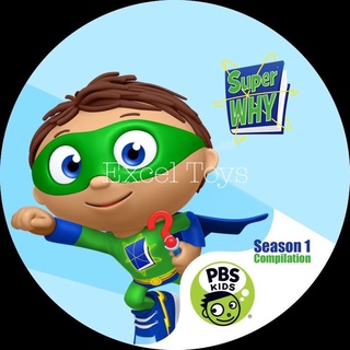 พร้อมส่ง DVD การ์ตูน SuperWhy เสริมทักษะภาษาอังกฤษและการแก้ปัญญาให้เด็กๆ จาก USA 🇺🇸 มีของแถม!!!