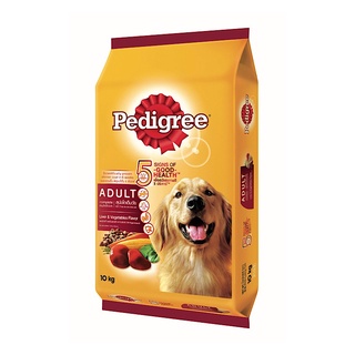 เพดดิกรี อาหารสุนัขโต รสตับและผัก 10 กิโลกรัม อาหารสุนัข PEDIGREE DOGFOOD LIVER+VEG10 KG*1