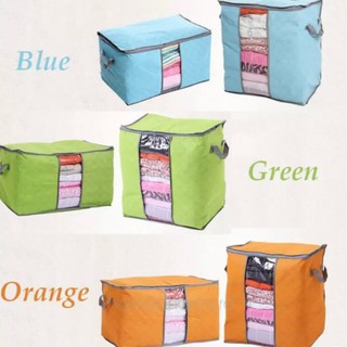 🔴ส่งจากไทย🔴 ถุงเก็บผ้านวม ถุงเก็บเสื้อผ้า ถุงผ้า Comfortable Storage Bag for Clothing กระเป๋า กระเป๋าจัดระเบียบ