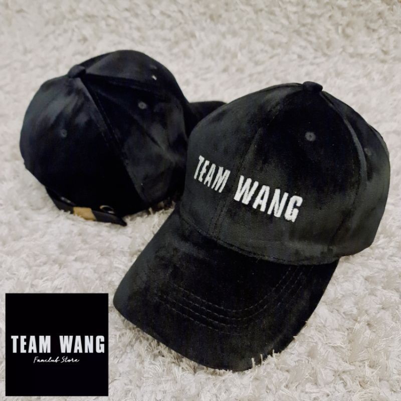 หมวก Black Velvet Cap ปัก TEAM WANG