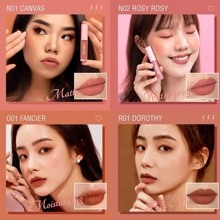 Pinkflash ลิควิดลิปสติก เนื้อแมตต์ นุ่ม ลิควิด ลิปกลอส กันน้ํา ติดทนนาน