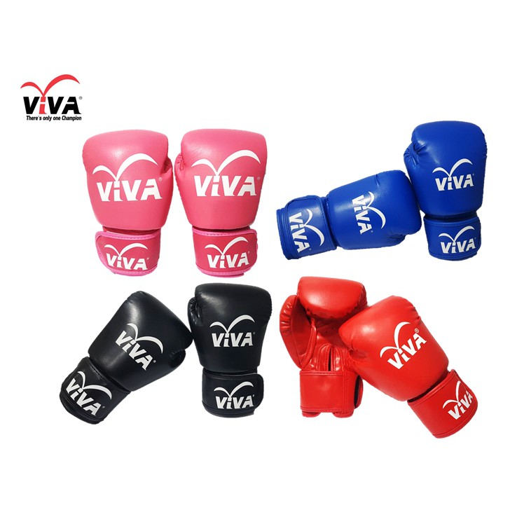 VIVA นวมมวย หนัง PU รุ่น Classic ขนาด 4,6,8,10 ออนซ์