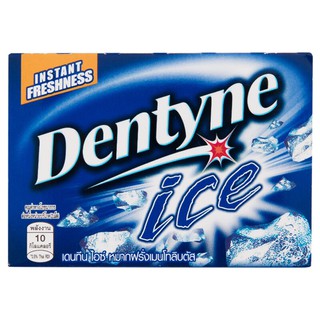 เดนทีนหมากฝรั่งไอซ์รสเมนโทลิปตัส 11.2กรัม Dentyne Gum Ice Mentholiptus Flavor 11.2g.