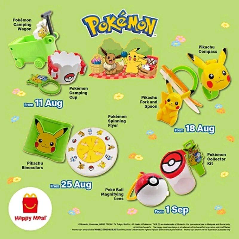 Mcdonalds Nintendo Pokemon Mcd Mcdonals Happy Meal Toy Pokemon 2022