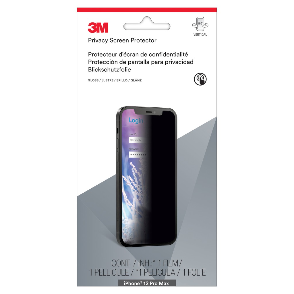 3M Privacy Screen Protector สำหรับ Apple iPhone 12 Pro Max [MPPAP022]