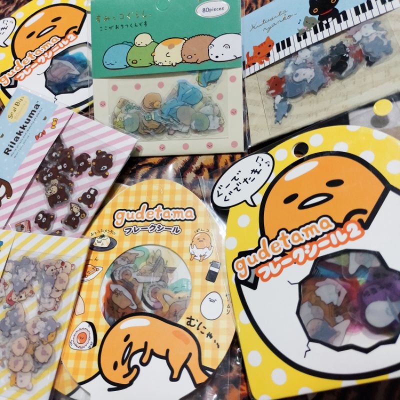 มีหลายแบบ สติ๊กเกอร์ โพสอิท กระดาษโน๊ต การ์ตูน แมว โคนัน โดเรม่อน ไข่ขี้เกียจ Doraemon Conan Animal Sticker Note post-it