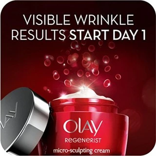 OLAY Regenerist Micro-Sculpting Day Cream โอเลย์ รีเจนเนอรีส ไมโคร-สกัลป์ติ้ง เดย์ครีม 50g.