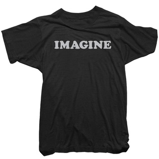 [S-5XL]เสื้อยืด ลาย Yoko Ono Official -John Lennon Imagine สําหรับผู้ชาย 267080