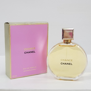 100% น้ำหอม Chanel Chance Eau De Parfum 100 ml.  หิ้วยุโรป  Batch code #5001 กล่องและขวดเลขตรงกัน มีโค๊ด ปีผลิต 02/2020