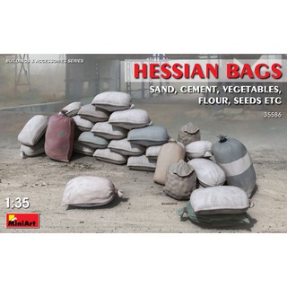 โมเดลอุปกรณ์จำลอง MiniArt 1/35 MI35586 Hessian Bags