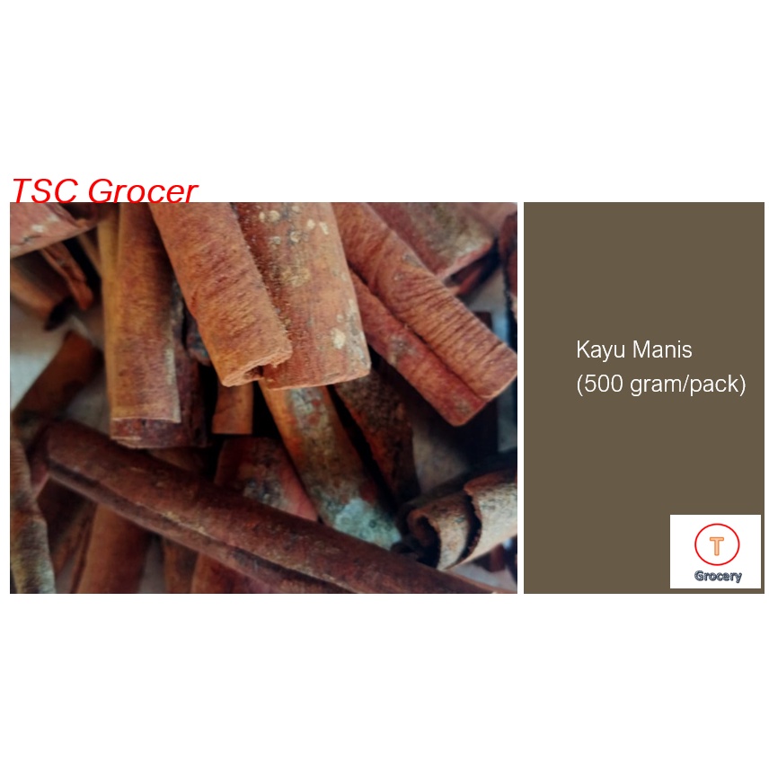 Kulit Kayu Manis (500gram)